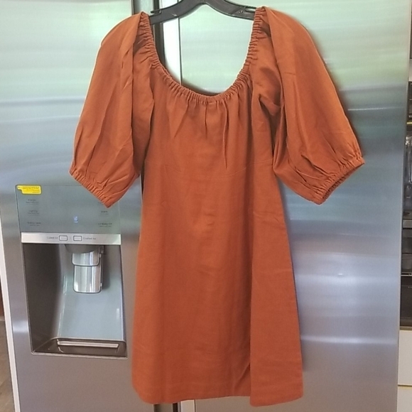 💕SPELL & THE GYPSY💕 Rani Mini Dress ~ Copper Medium M NWT - Picture 13 of 16